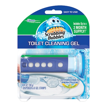Scrubbing Bubbles Scrubbing Bubbles Citrus Scent Continuous Toilet Cleaning System 1.34 oz Gel 71380